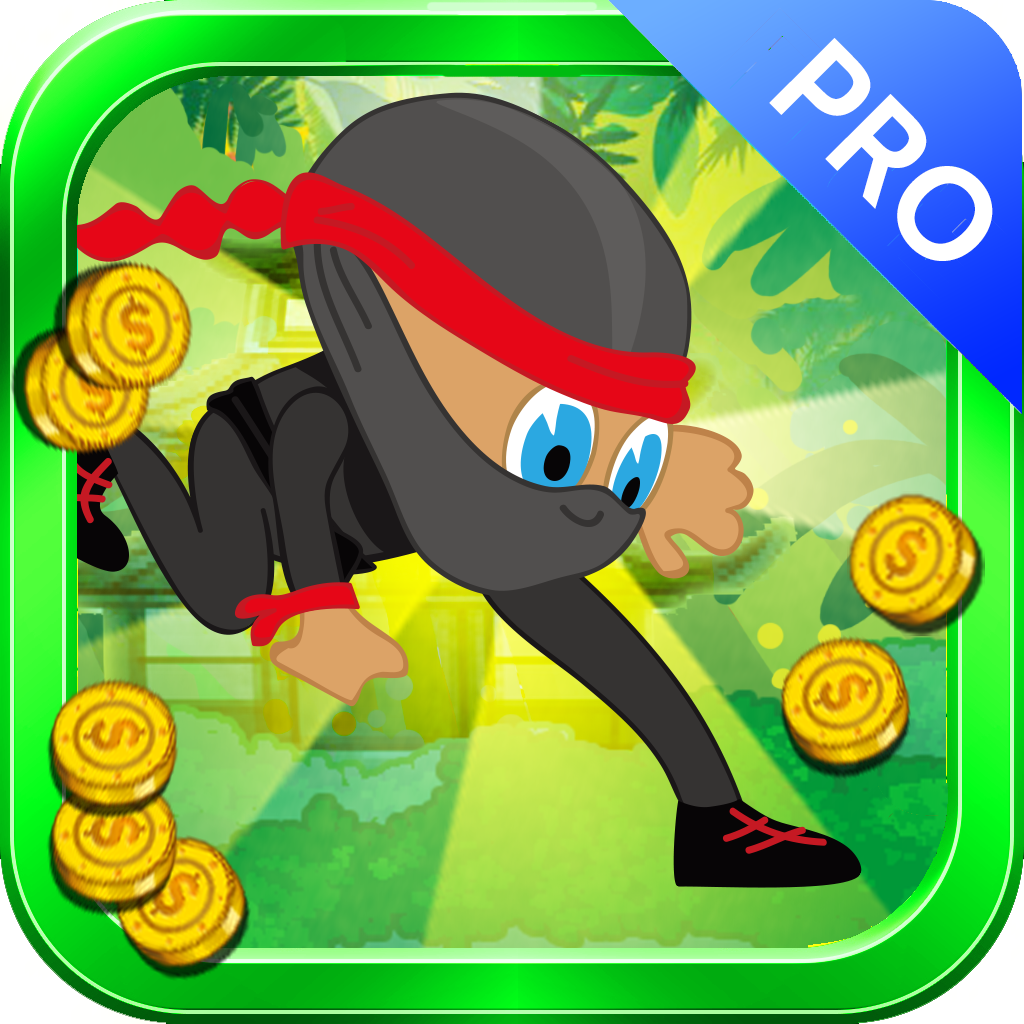 Swinging Ninja Coin Race Pro icon