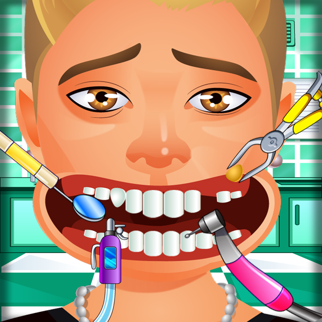 A Celebrity Dentist Game HD- A fun and fashionable dentist / doctors game for little boys and girls. icon