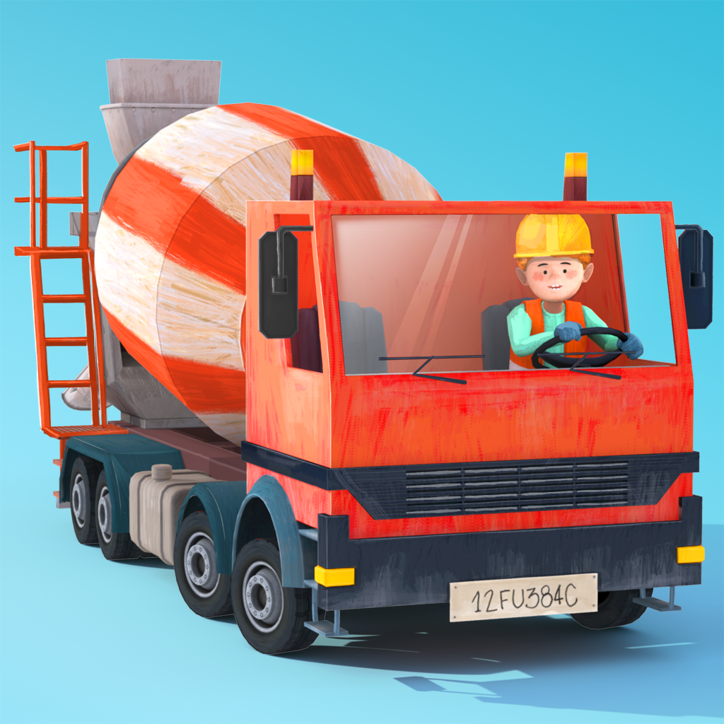 Little Builders - Trucks, Cranes & Diggers for Kids