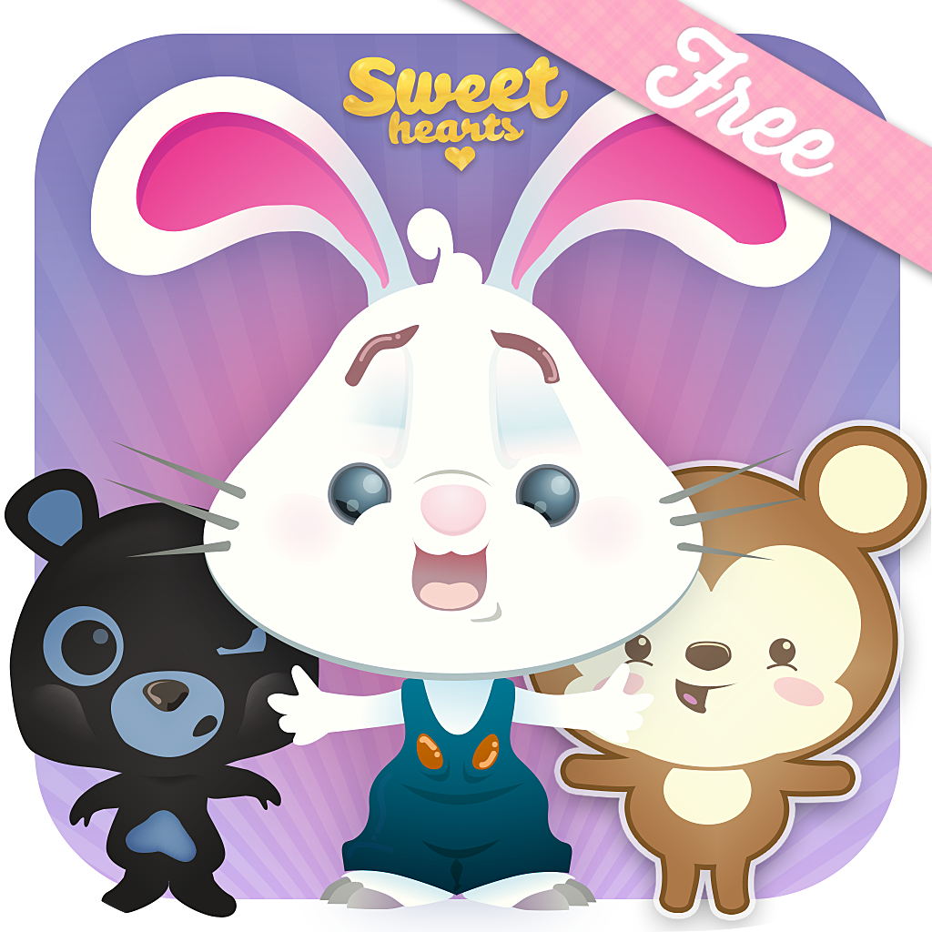 Cute puzzles for kids free icon