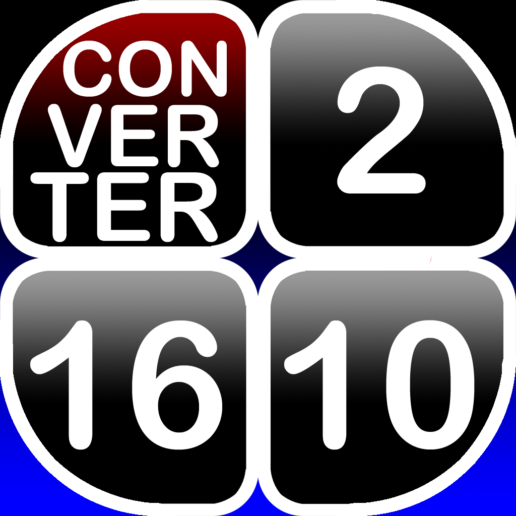 Base Converter (Bin, Dec, Hex) for iPad