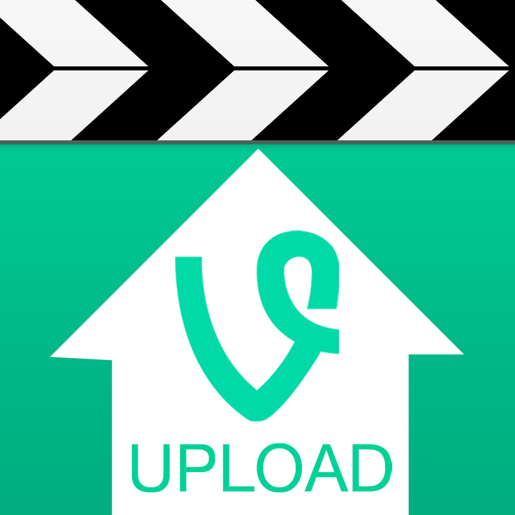 Vine Uploader PRO - upload any custom video to Vine from your Camera Roll icon