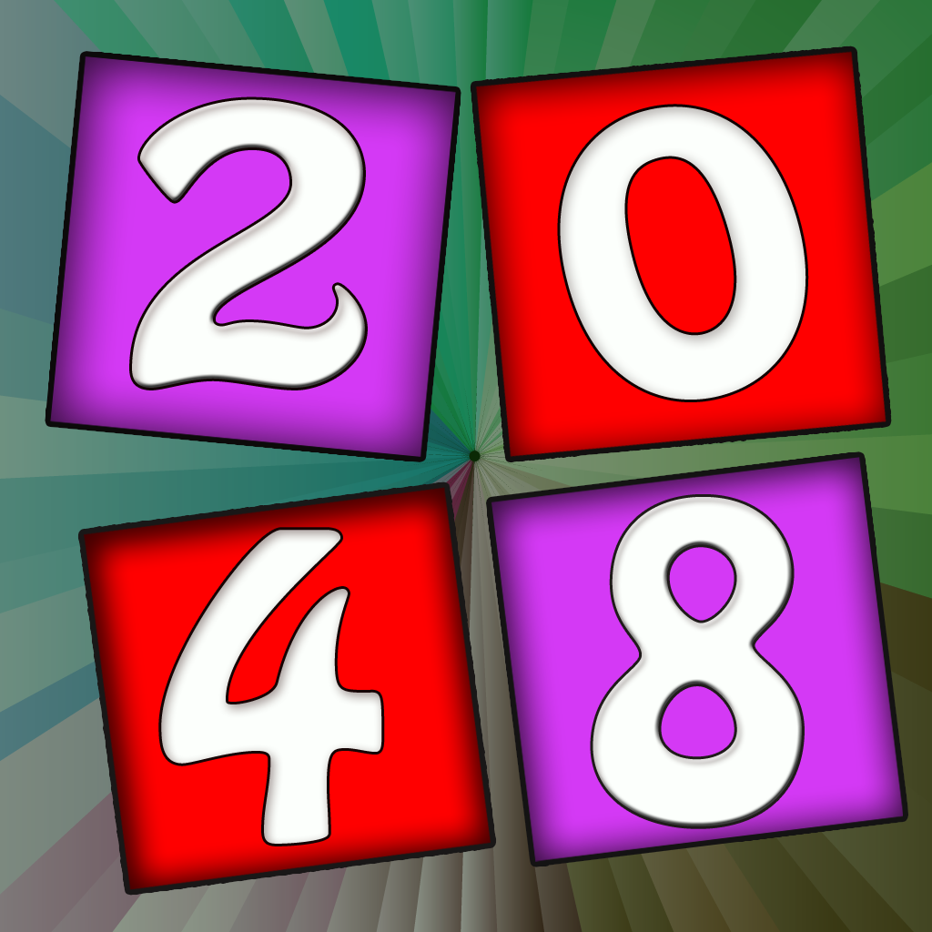 A new 2048 saga free:fun and addicting brain puzzle game icon