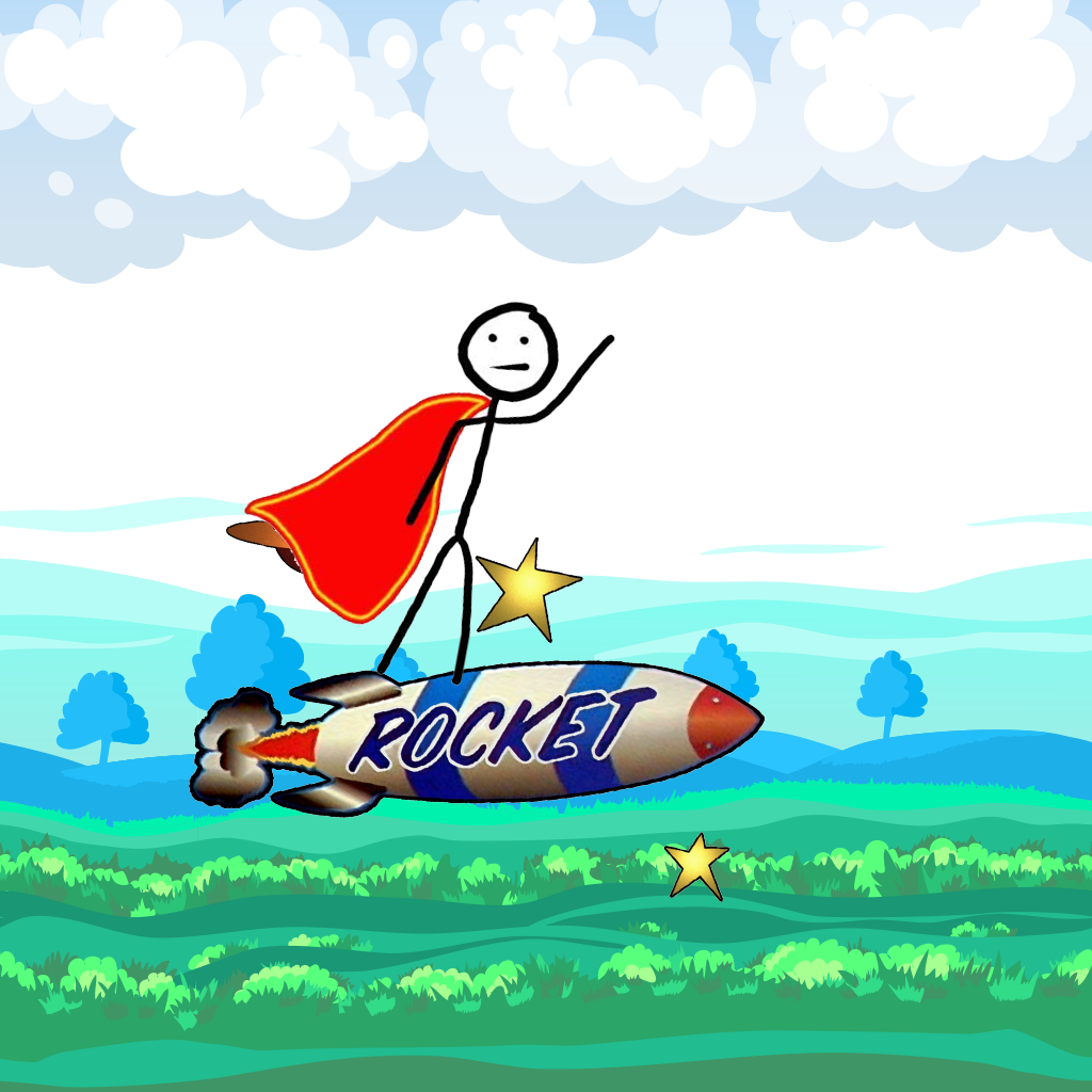 Rocket Man Swipe icon