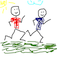 - keep pace with friends running real time in remote locations