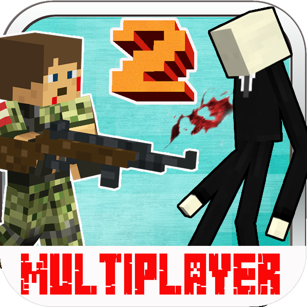Ace Slender-Man Block Multiplayer: The New Arrival Survival Shooter ( Mindcraft Games Series )