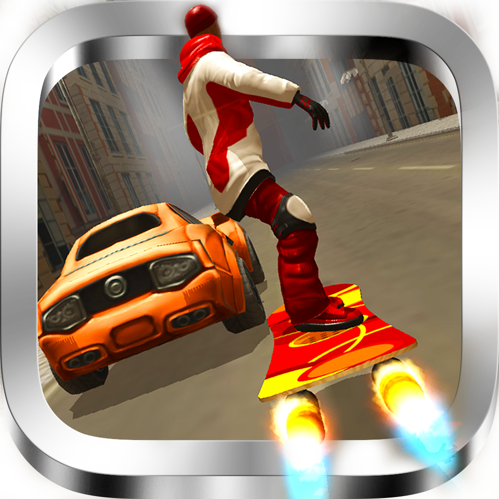 Hover Board Street Racer Free icon