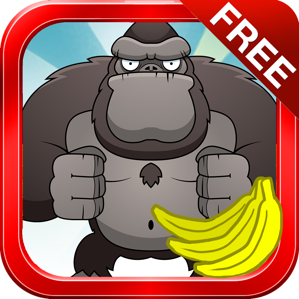 Baby Kong Banana Run Free icon