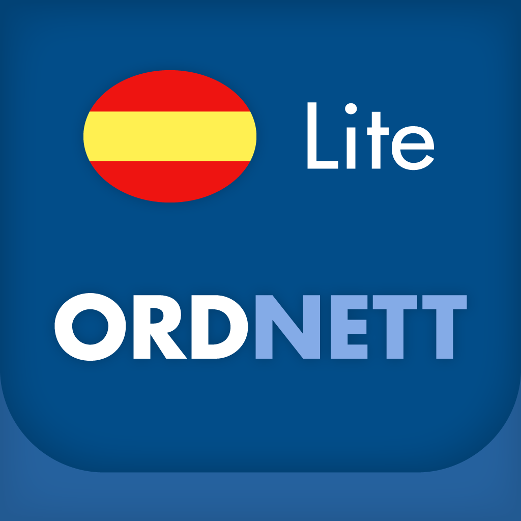 Ordnett - Spanish Blue Dictionary - Lite version