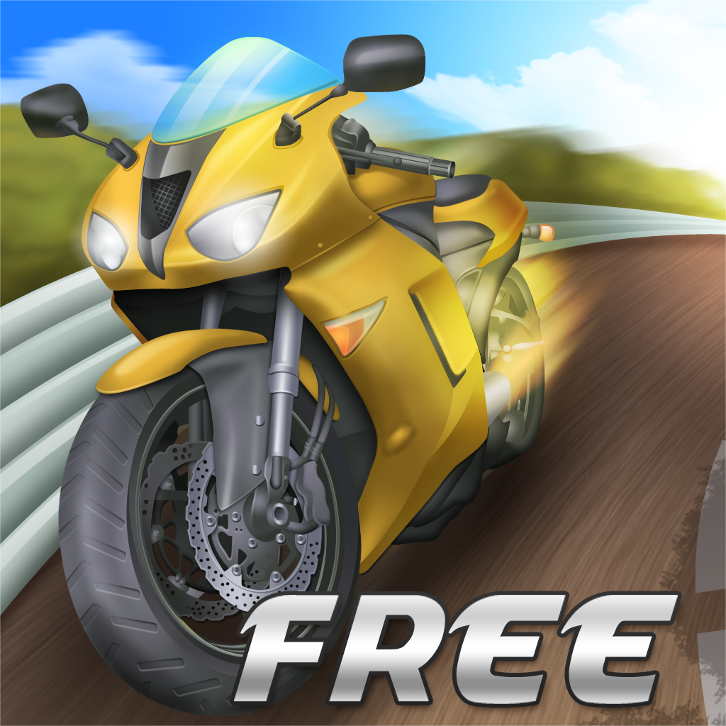 Motorcycle Mayhem Free - Race Track Racing Game icon