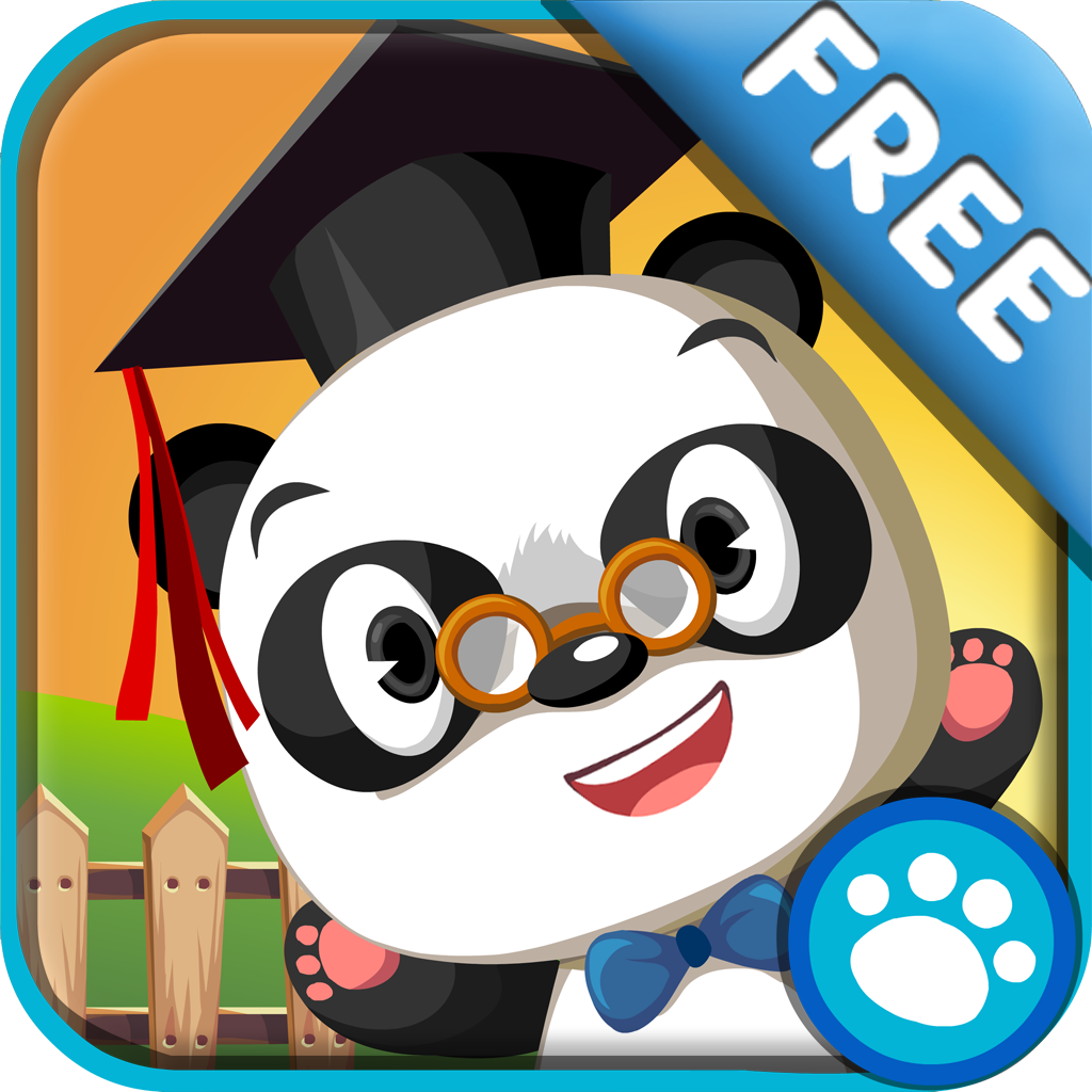 Dr. Panda, Teach Me! - FREE - Educational Preschool Animal Learning Game for Toddlers (2 to 5 years old) icon
