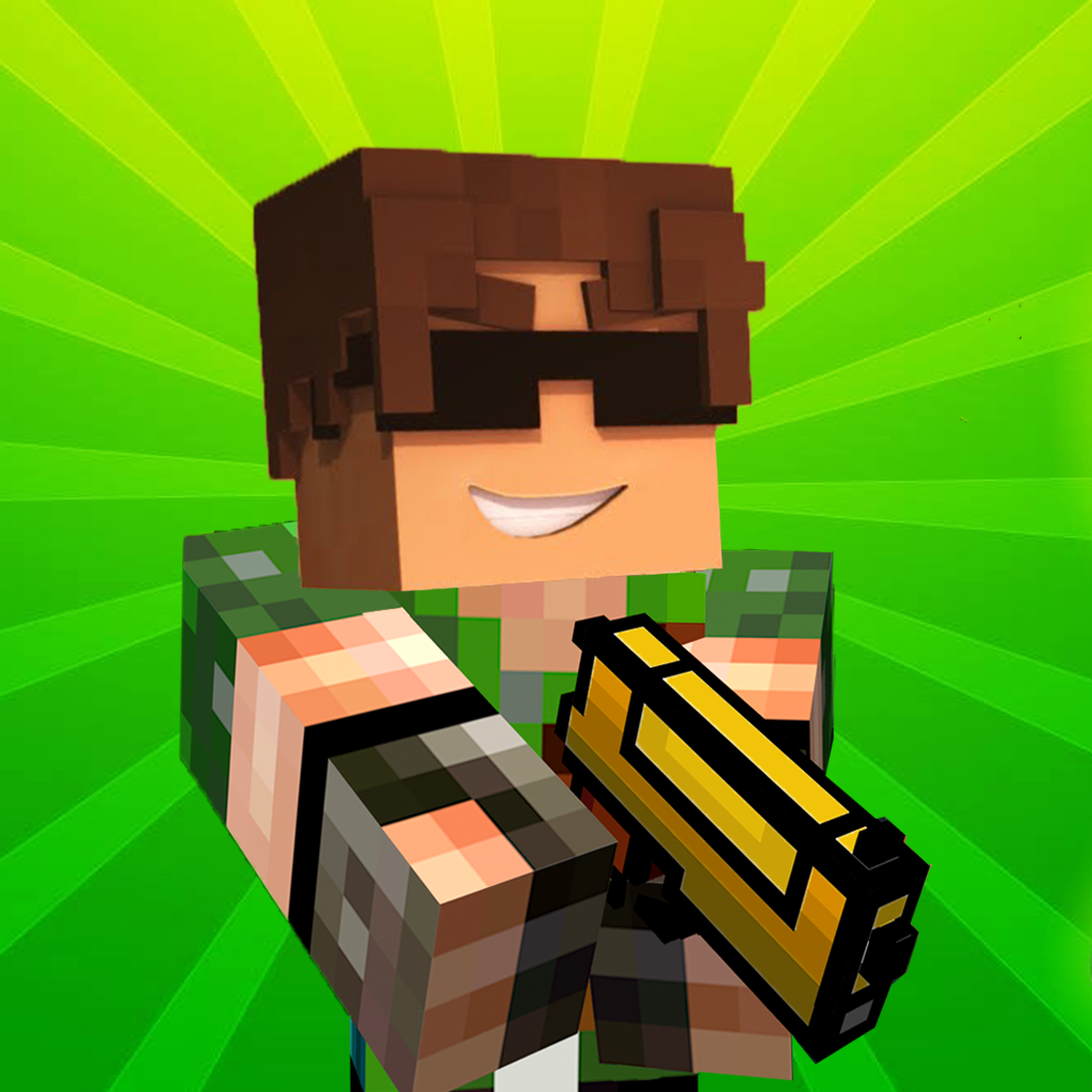 Pixel Gun 3D - Block World Pocket Survival Shooters with Skins Maker for minecraft (PC edition) - Multiplayer Edition icon