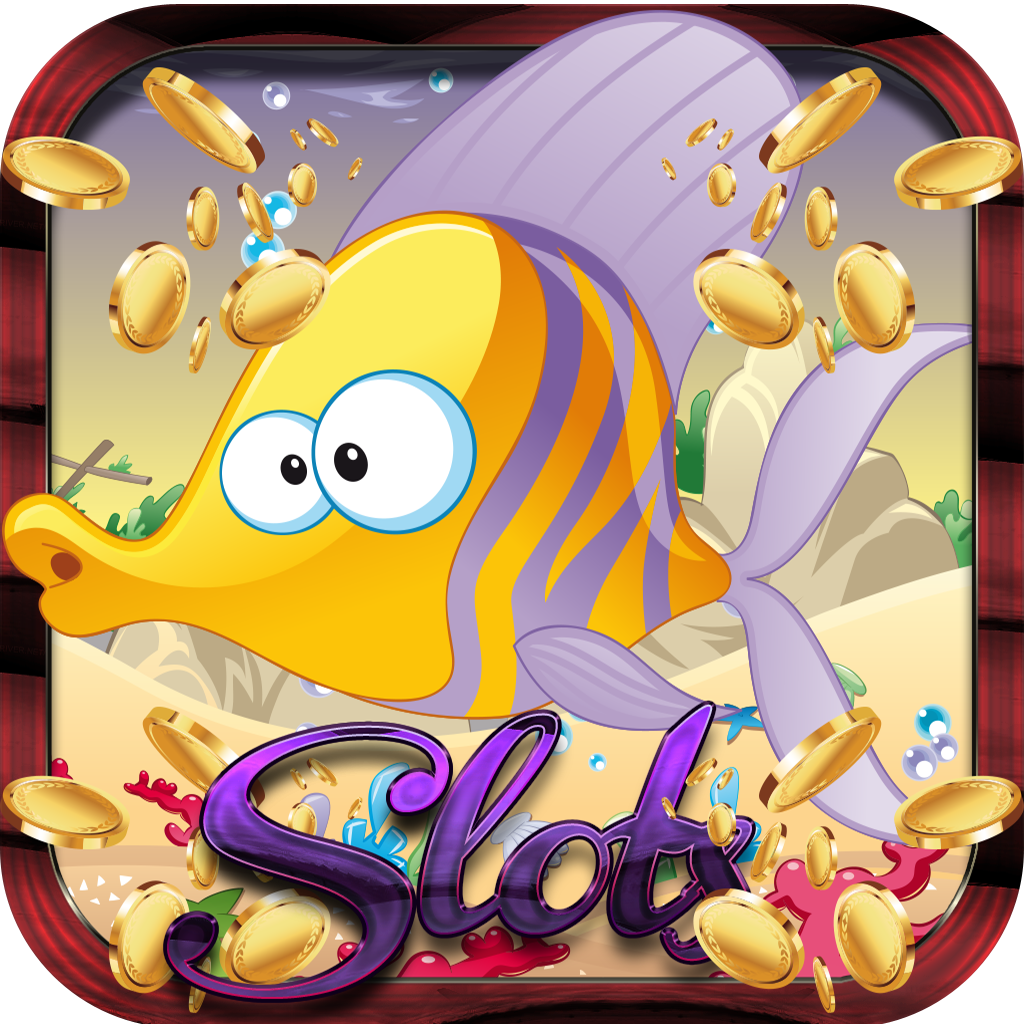 Mega Fish Slots Pro : Casino 777 Slots Simulation Game icon