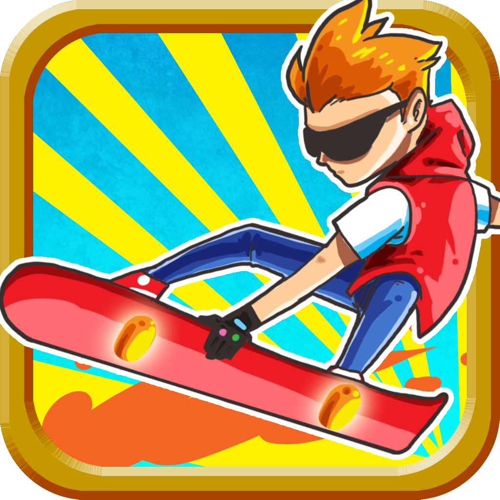 A Hover-board Dash : eXtreme Hyper Run Skater Game icon