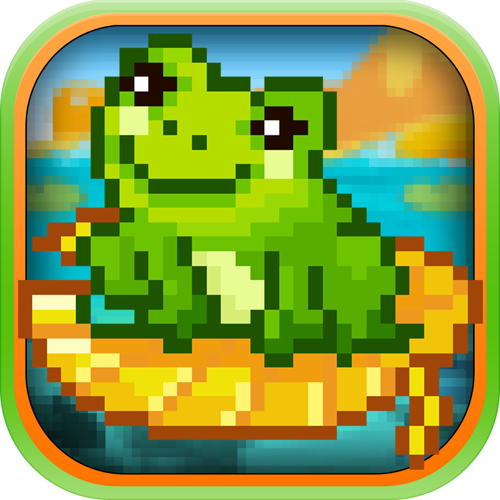 A Hoppy Froggy World PRO- Rolling Log Frog Launcher Jump FREE icon