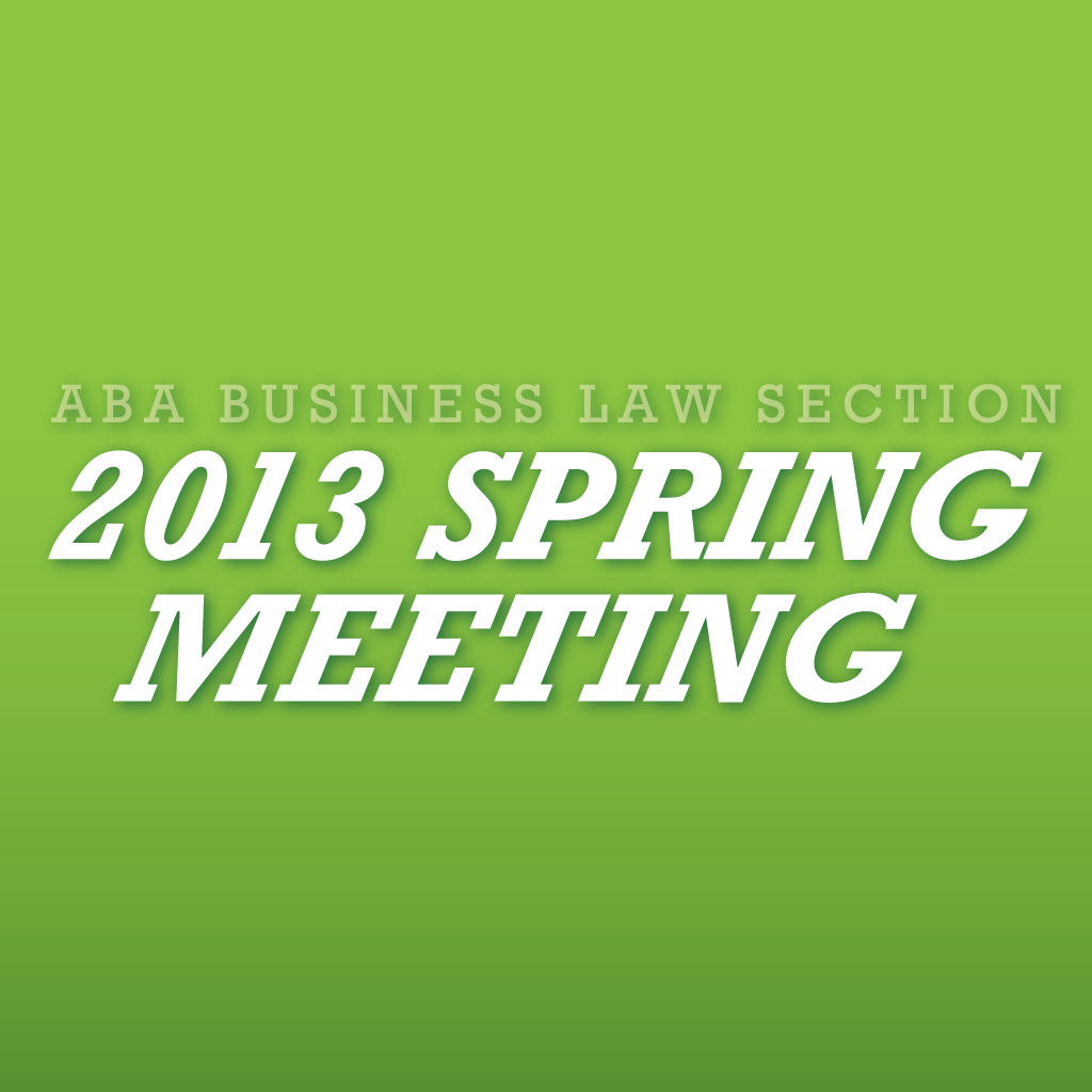 Business Law Spring Meeting