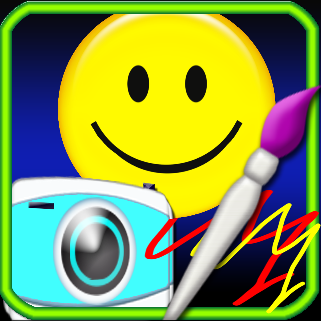 Smily Fun Photo Draw - Coloring Real Photos icon
