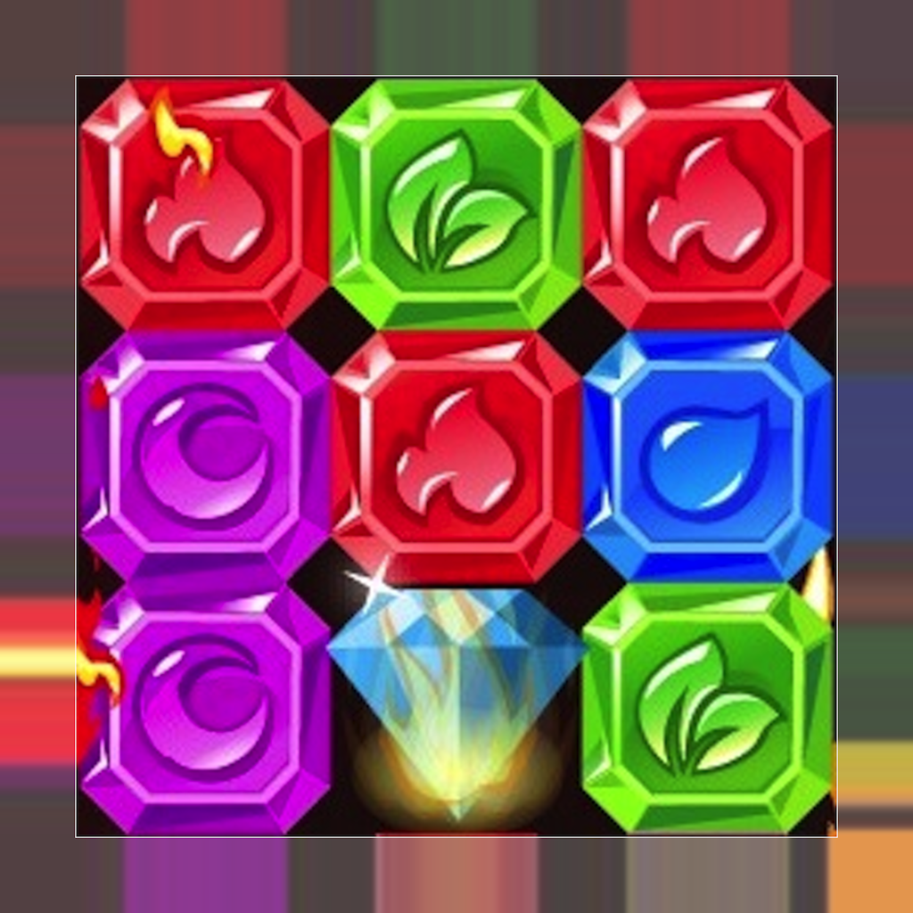 Jewel Star: Match, Link & Connect Diamond Square Gems icon