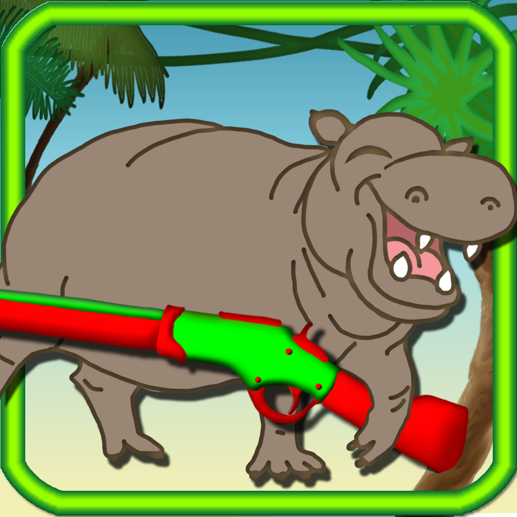 Wild Shoot - Fun Jungle Coloring Wild Animals Learning Game HD