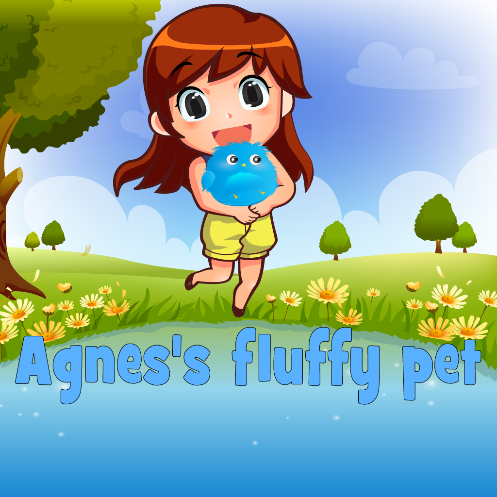 Agnes's fluffy pet