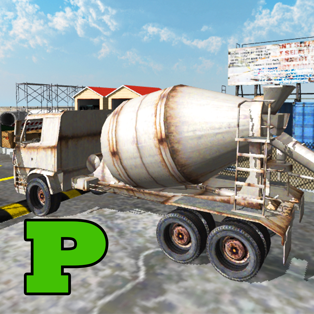 Cement Truck Parking - Realistic Driving Simulator HD Full Version