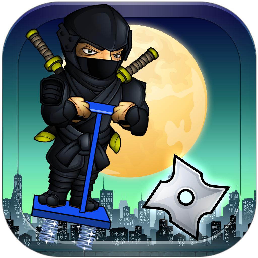 A Dark Ninja Avenger FREE- Bouncy Warrior of the Night!