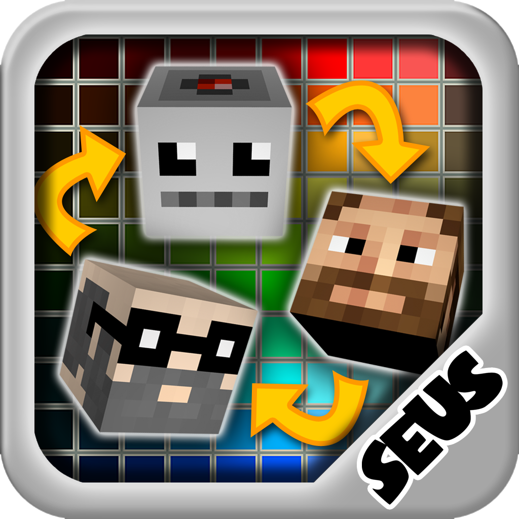 Skin Pro Shuffle Creator for Minecraft Game Textures Skins icon
