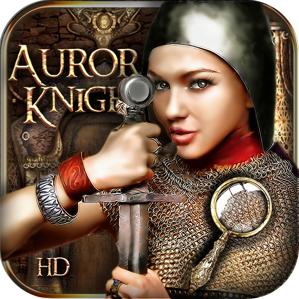 Aurora's Knight HD - hidden objects puzzle game icon