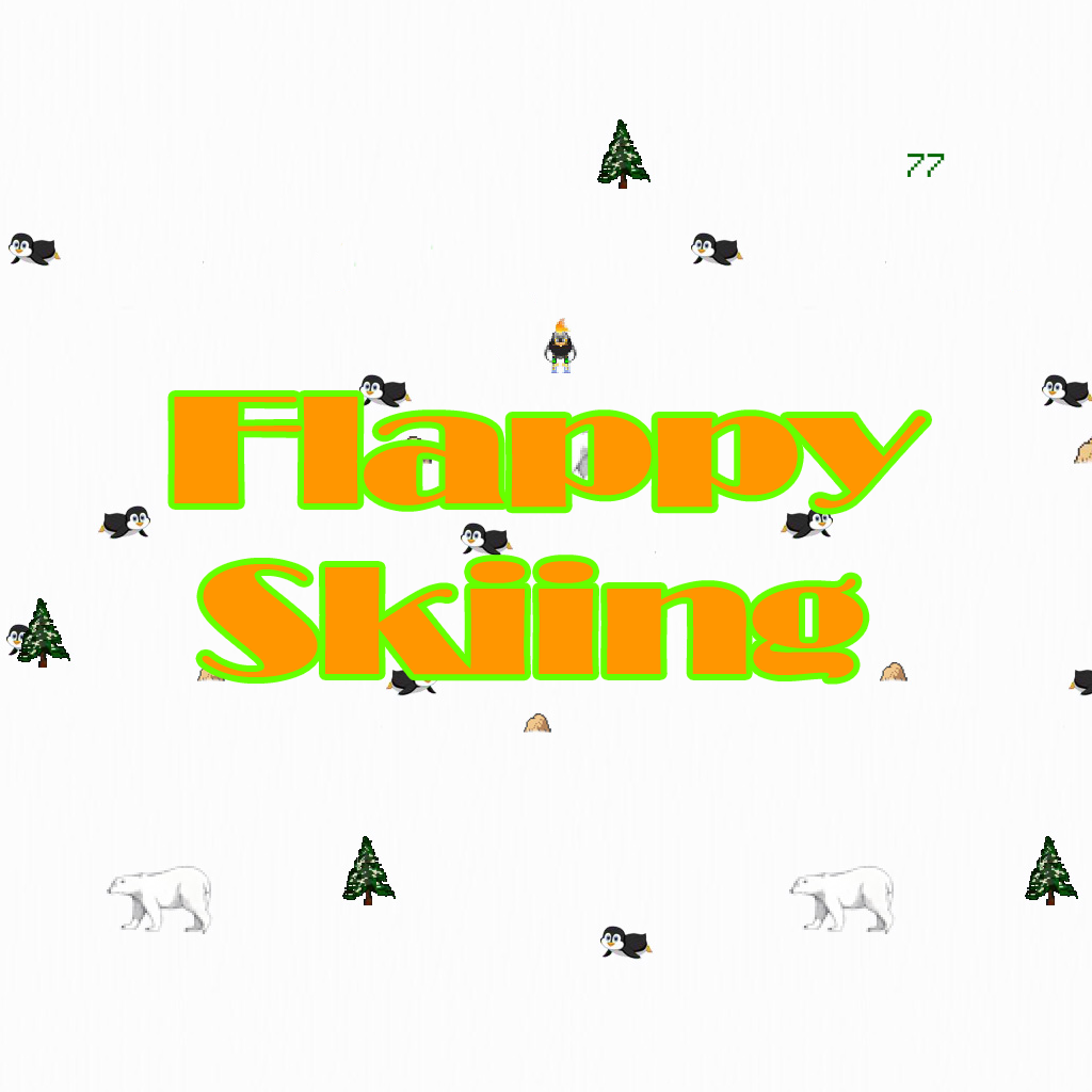 Flappy Skiing