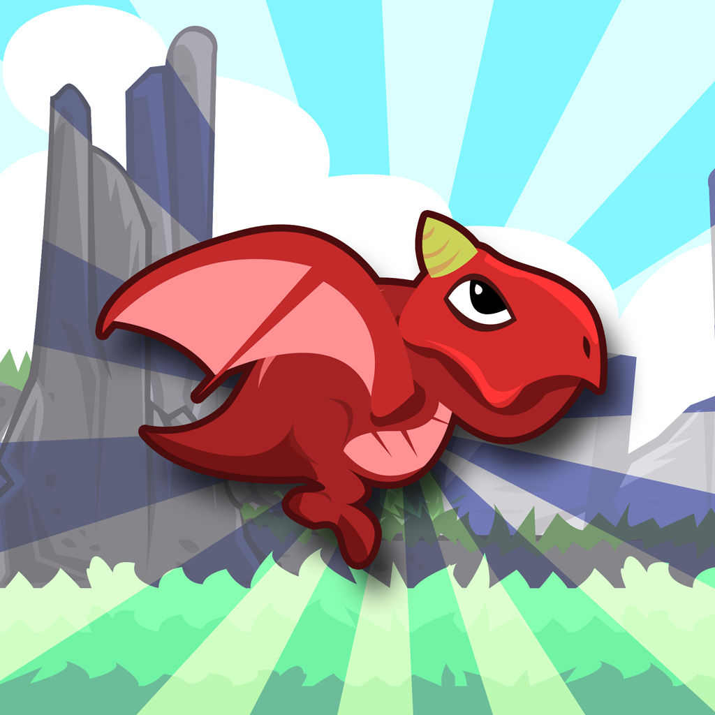 Dragon Bird - Story of A Dragon Flying High Acting like Crazy Flappy