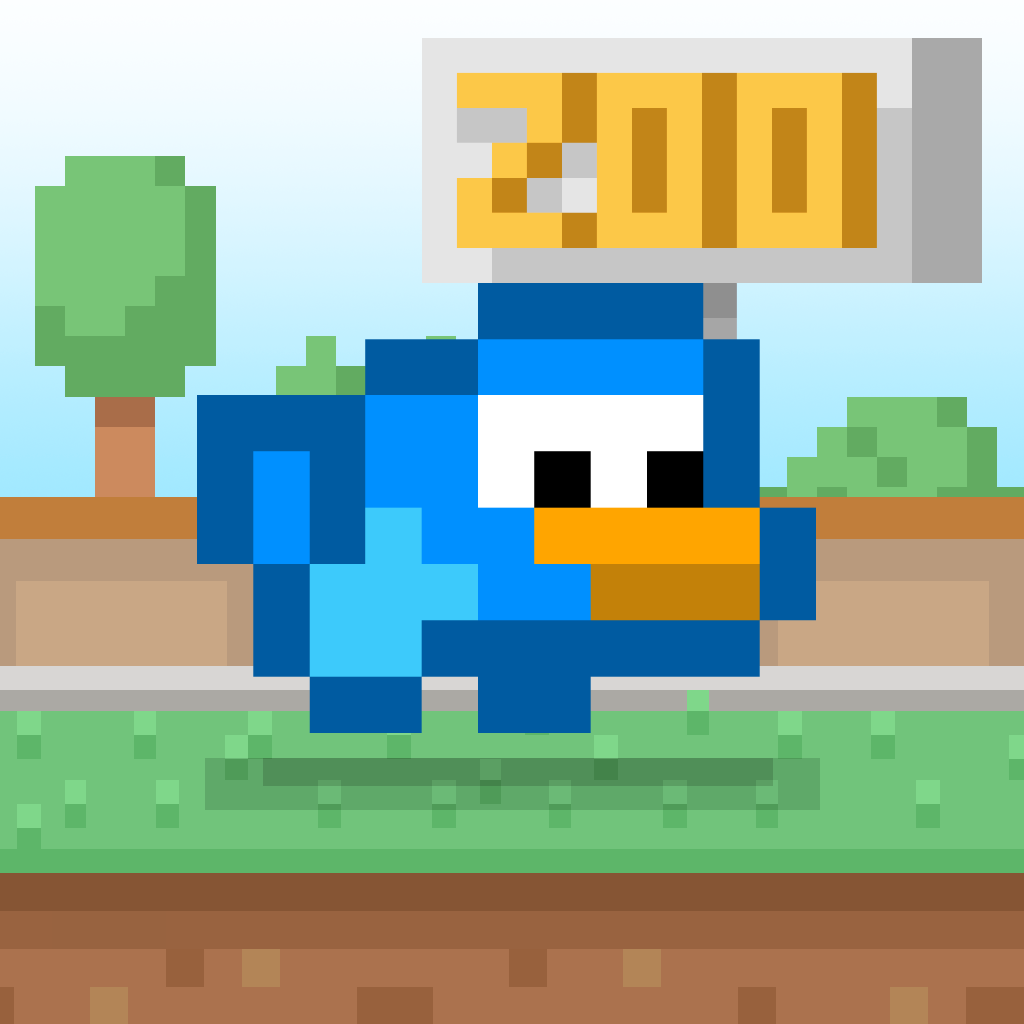 Bouncy Blue Bird icon