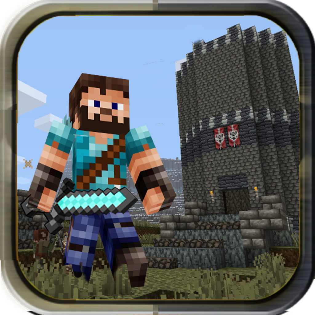 Craft Infinity Blades and Blocky World - Multiplayer Edition icon