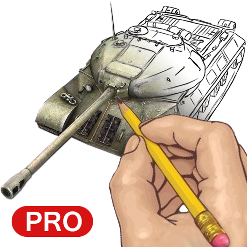 How to Draw: Tanks PRO for iPad