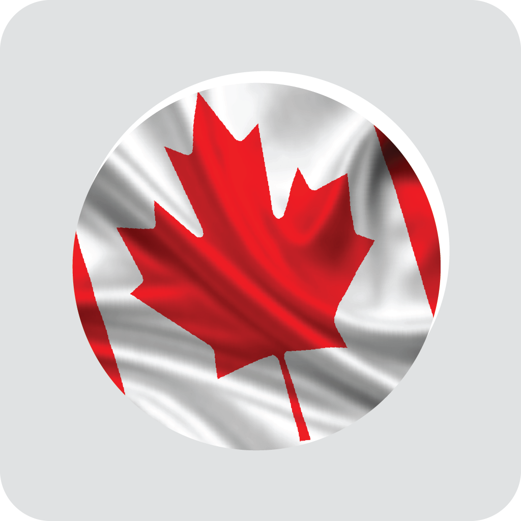 Canadian naturalization test icon