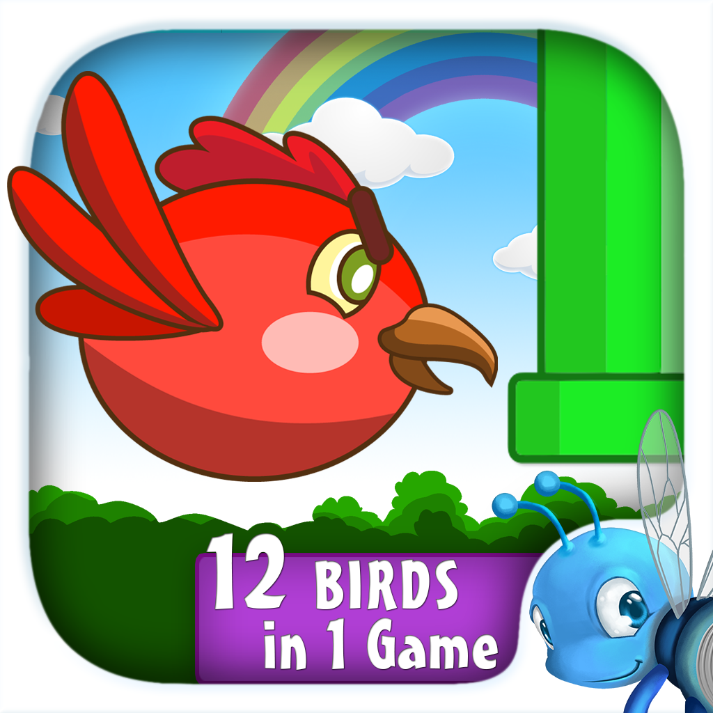 Snappy Birds with Flappy Wings - 12 Amazing Clumsy Birds in 1 Game