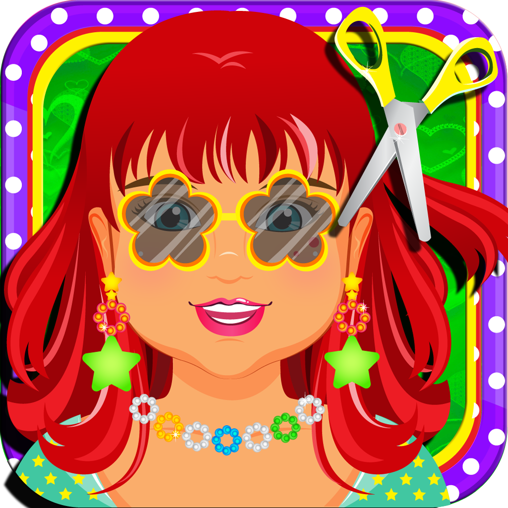 Kids Hair Dress-Up Games Spa - Salon Fun for Pou Girls Free icon