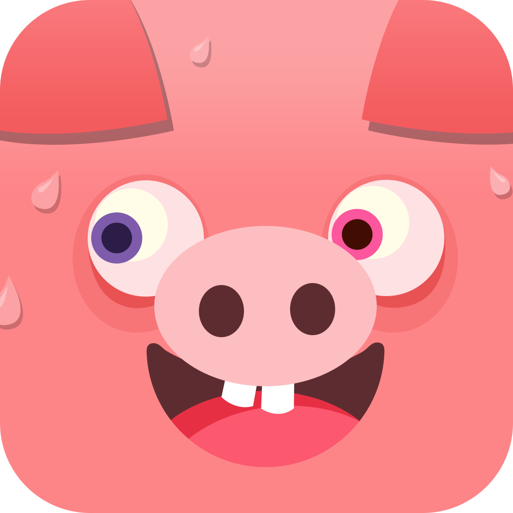 Running Piggy - Stay Put In The Line Free icon