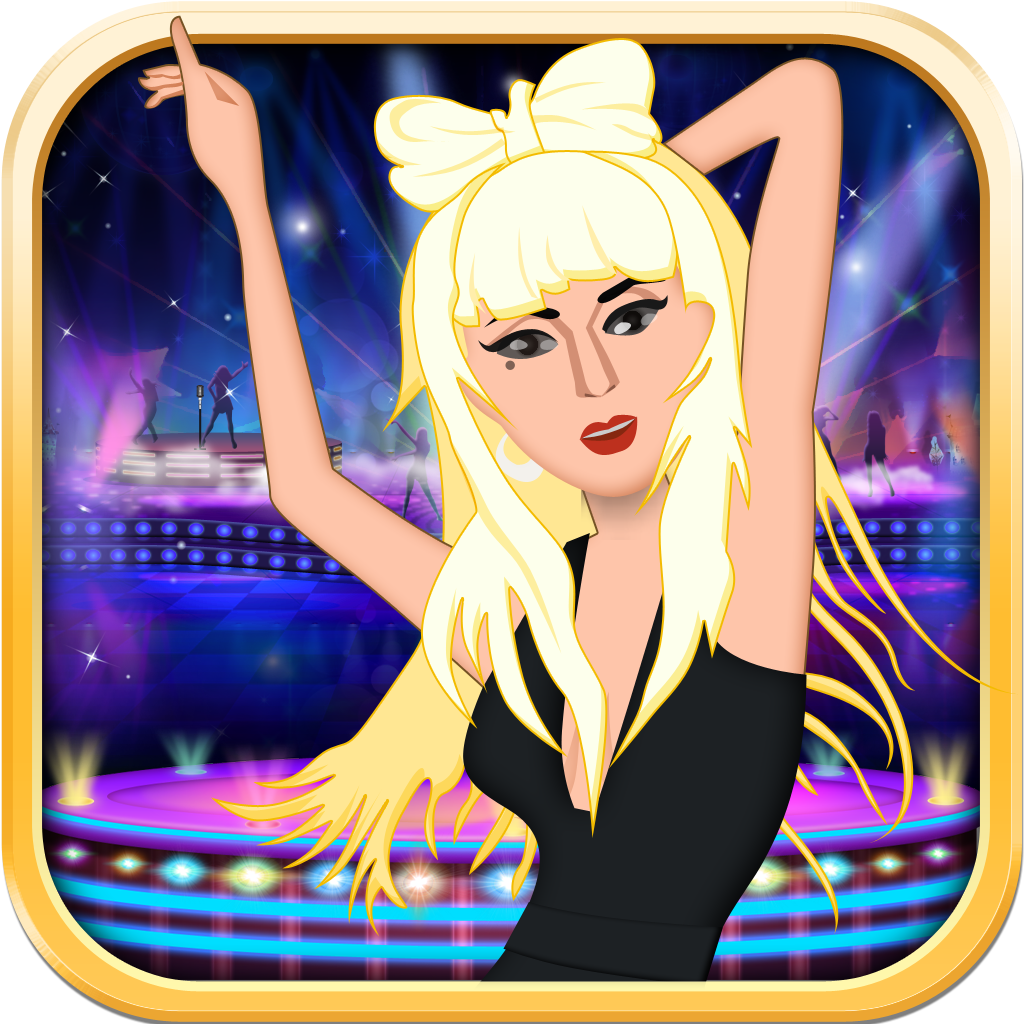 Celeb Runner Lady GaGa Edition - Dancing With The Stars Running Game icon