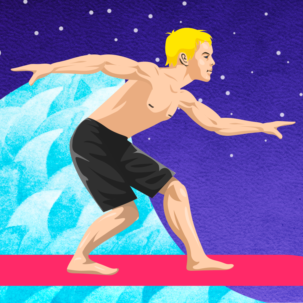 surf - a simple surfing game icon