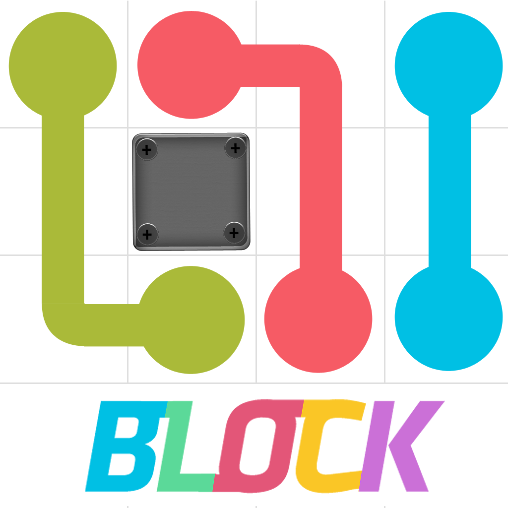Draw Line: Block icon