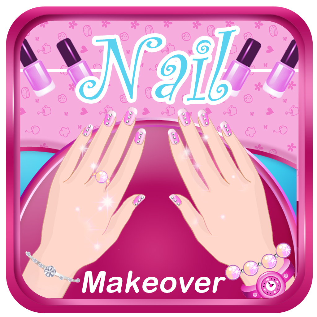 Nails Art Design Game for Glitter Girls icon
