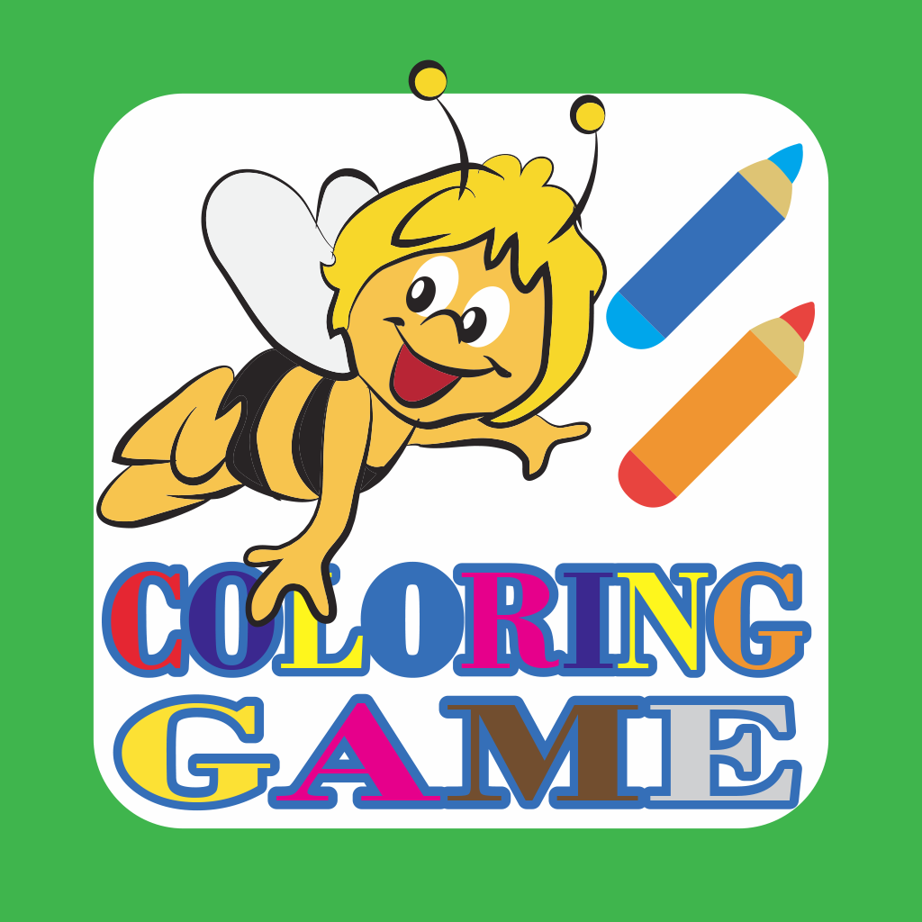 Coloring Book for Maya the Bee