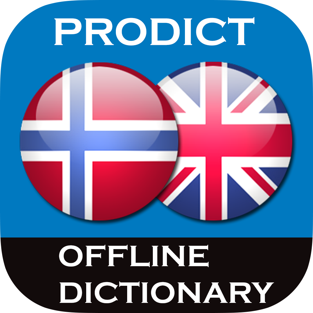 Norwegian <> English Dictionary + Vocabulary trainer Free icon