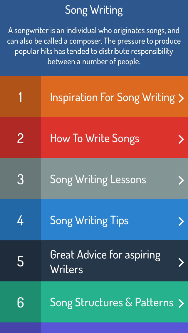 Songwriting Apps For iPad®