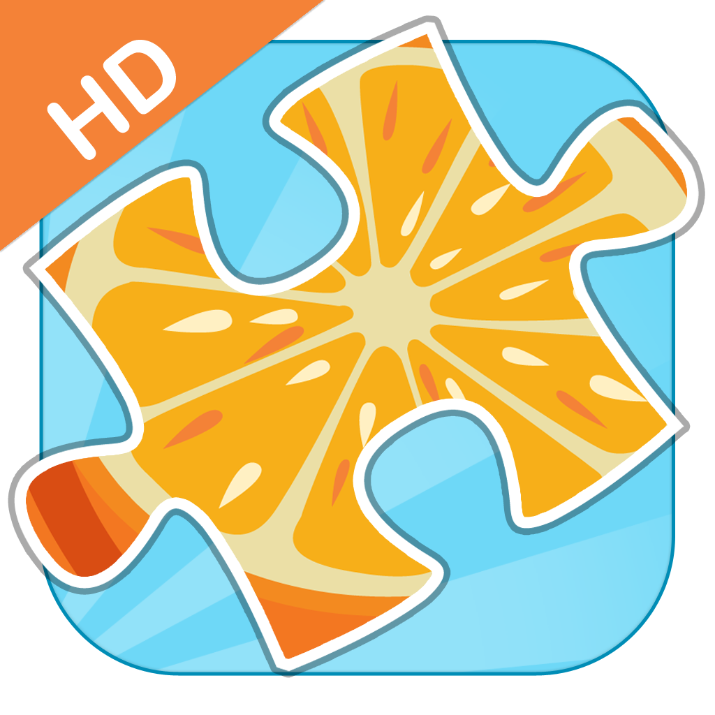 Fruits Puzzle – Learning & Addictive Jigsaw Puzzle Game for Kids & Toddlers (HD) icon