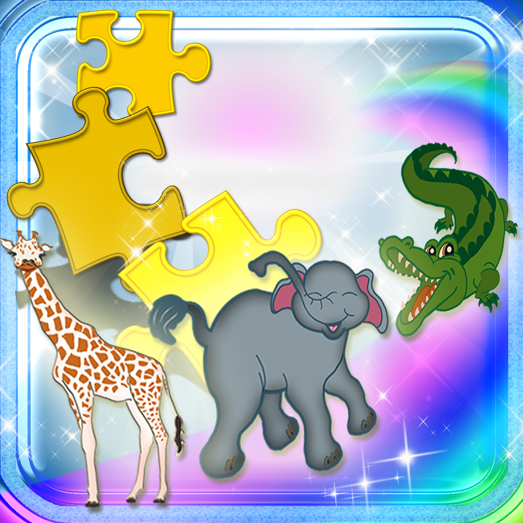 123 Learn Animals Magical Kingdom - Wild Animals Learning Experience Puzzles Game icon
