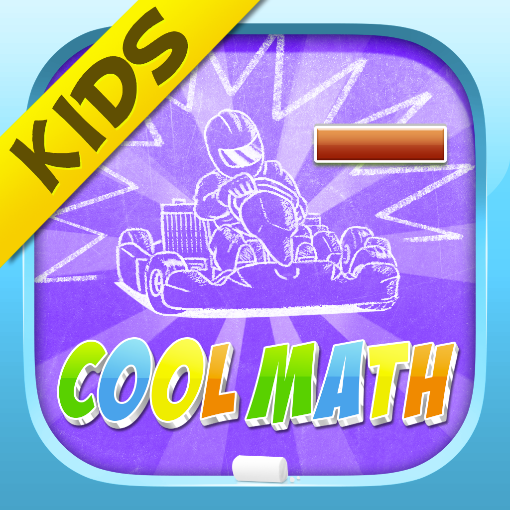 Subtraction Go Kart Racing for Kids icon