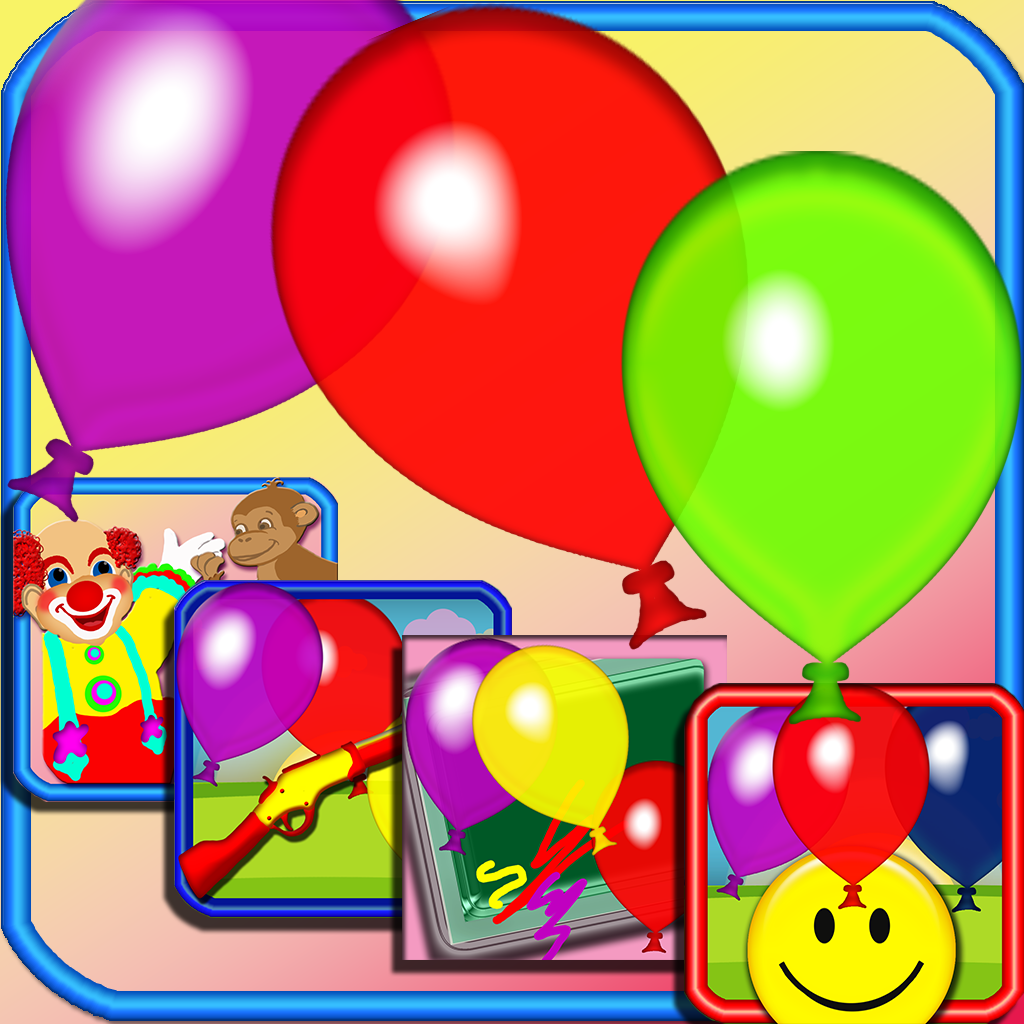 All In One Colors Fun - The Best Educational Balloons Colors Learning Games icon