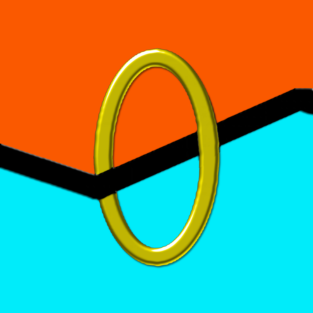 Circle the Line - Make them Swing Jump & Don’t stick amazing Ring to lines icon