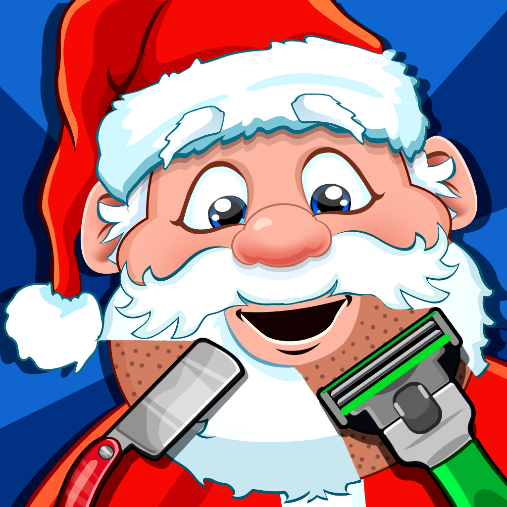 Christmas Shave Salon & Hair Spa Doctor - crazy little santa makeover kids games for girls & boys icon